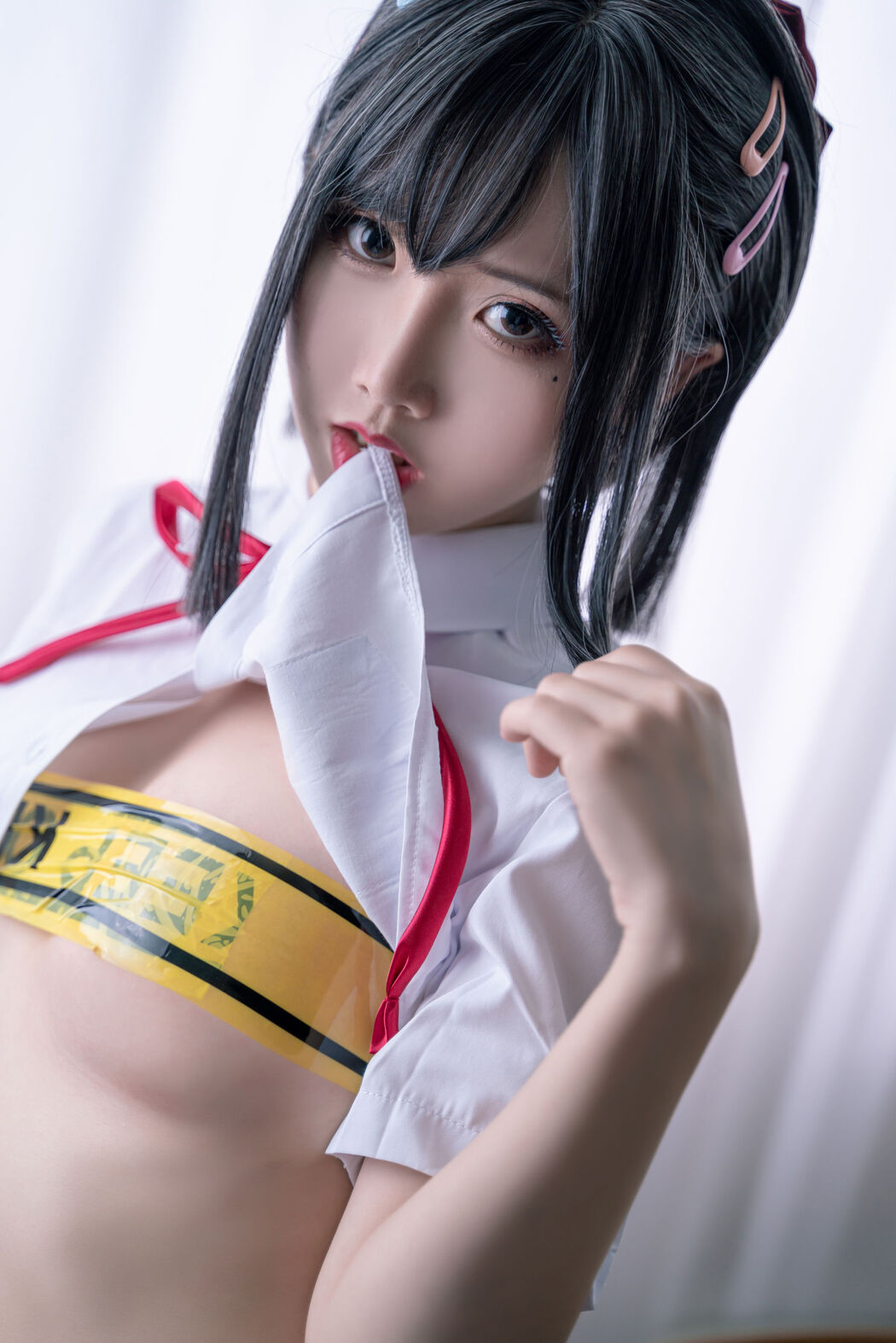[COS Welfare] Cute and Popular Coser Noodle Fairy - Short School Uniform Tape