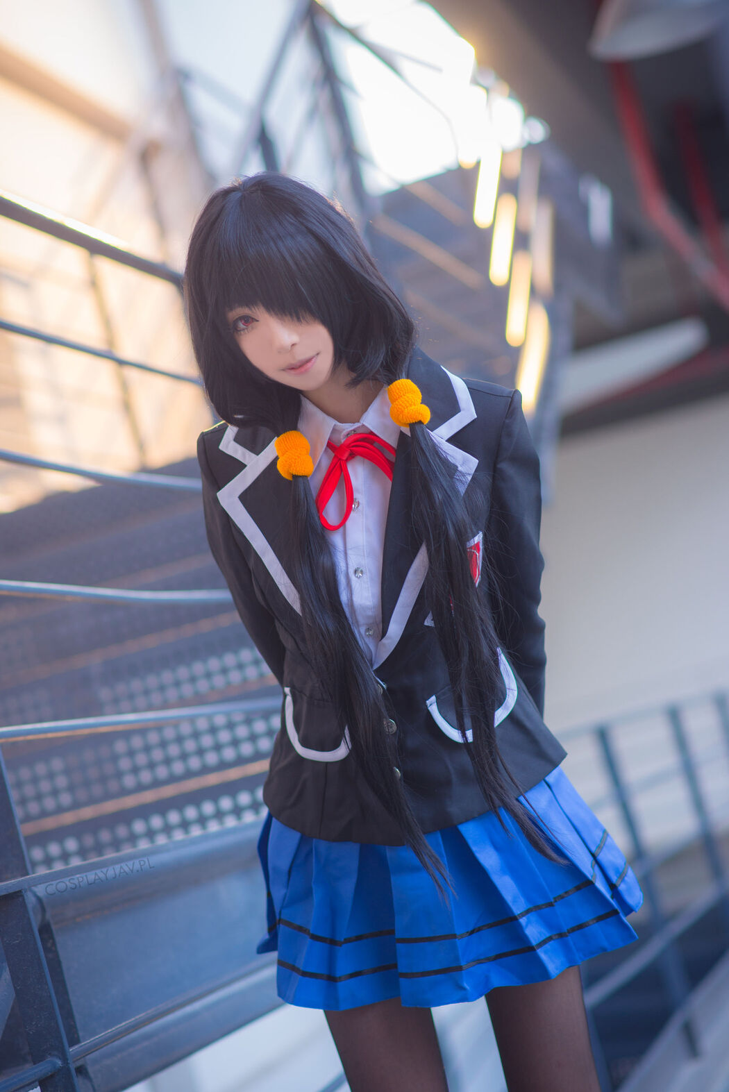 [COS Welfare] Long Legs Coser Qingqingzi Js - Crazy Three School Uniforms