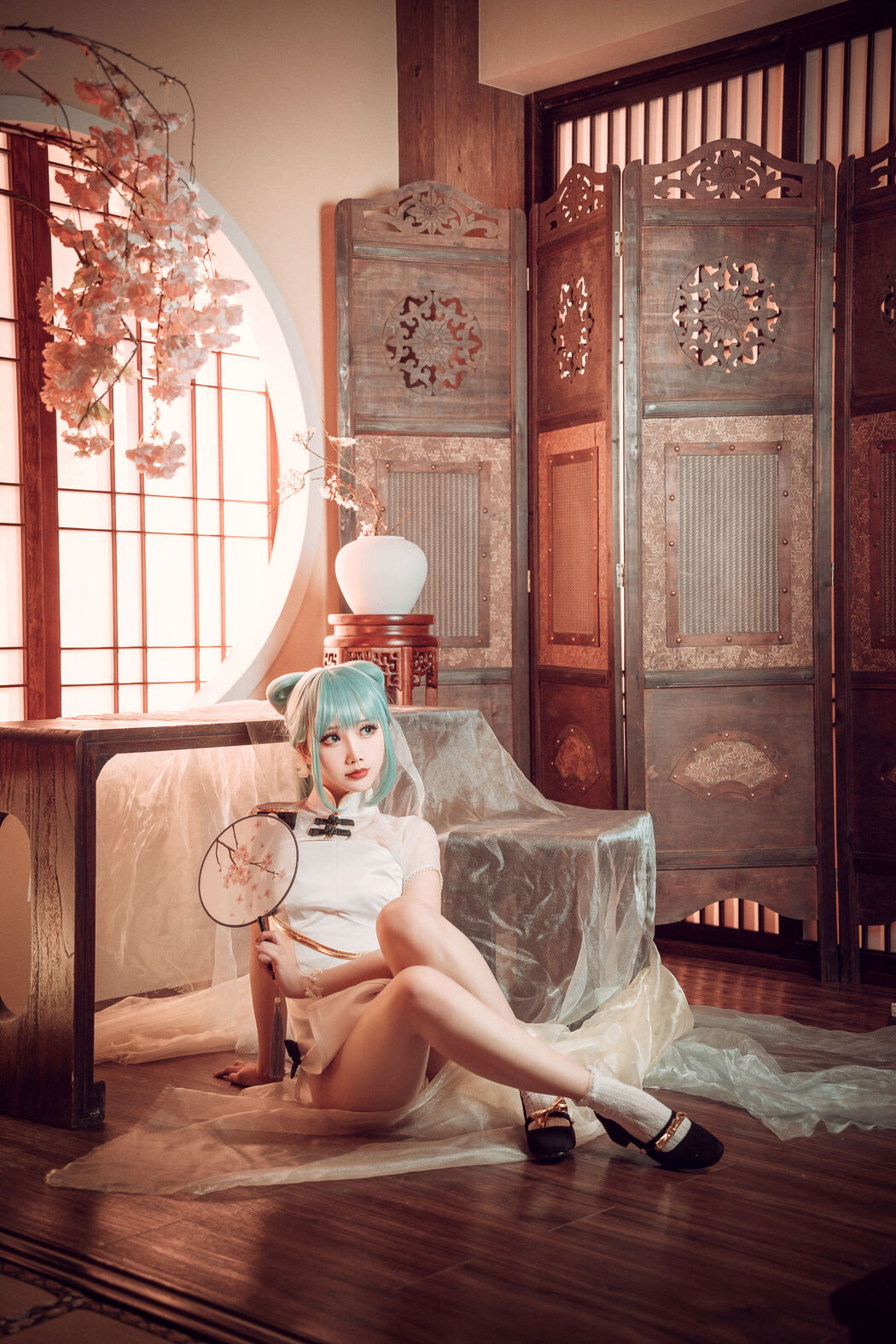 [COS Welfare] Cute and Popular Coser Noodle Fairy - Hatsune Cheongsam