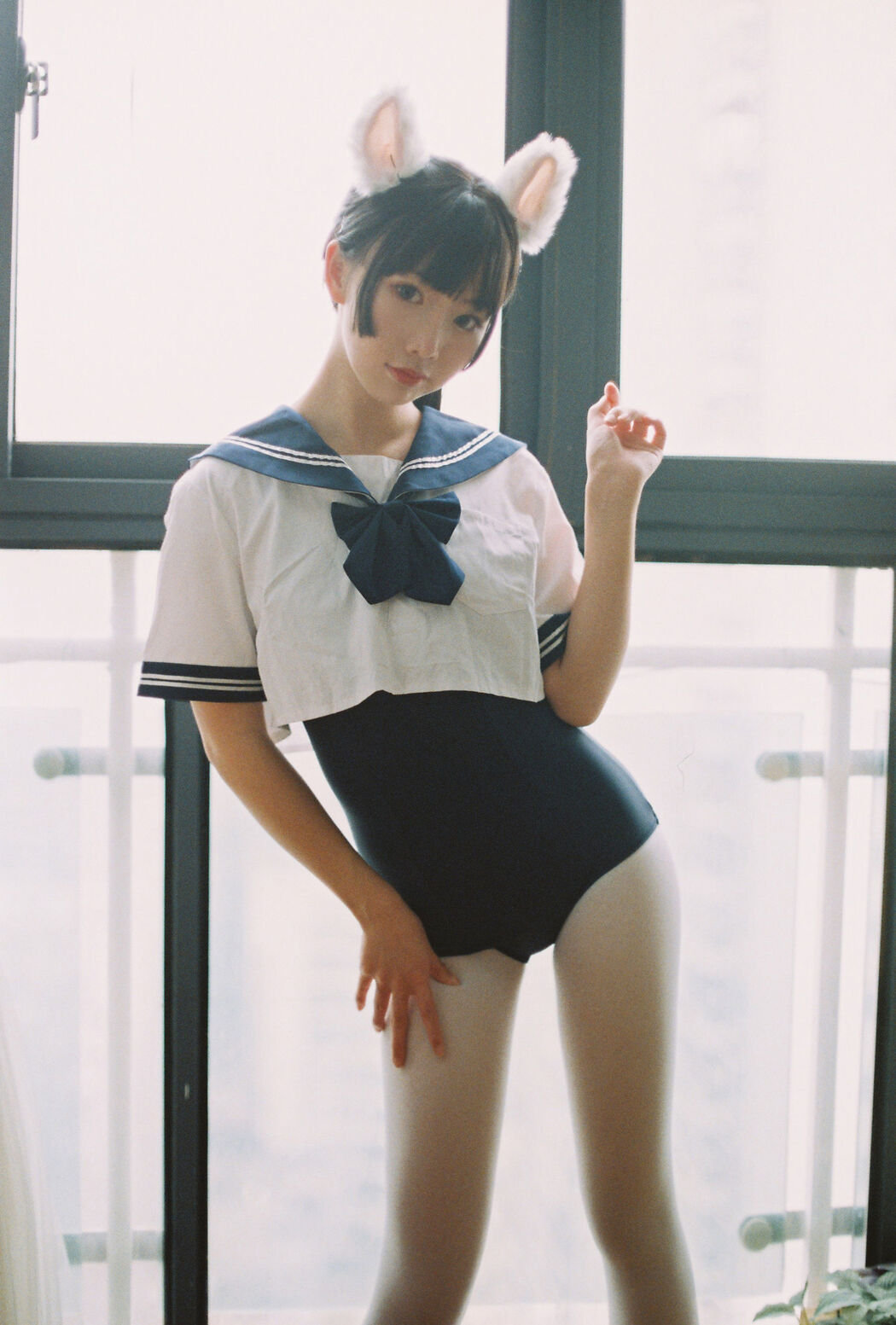 [COS Welfare] Cute and popular Coser Noodle Fairy - Sailor Suit Dead Pool Water