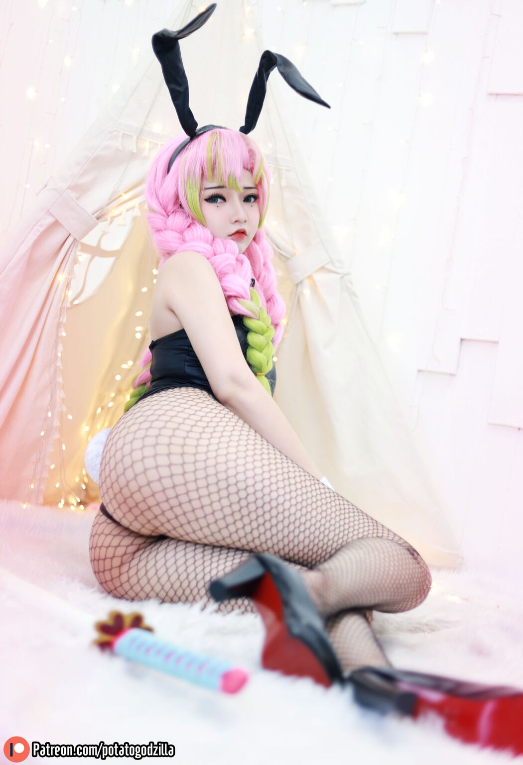 [COS Welfare] Miss Coser Potato Godzilla - Mitsuri Kanroji
