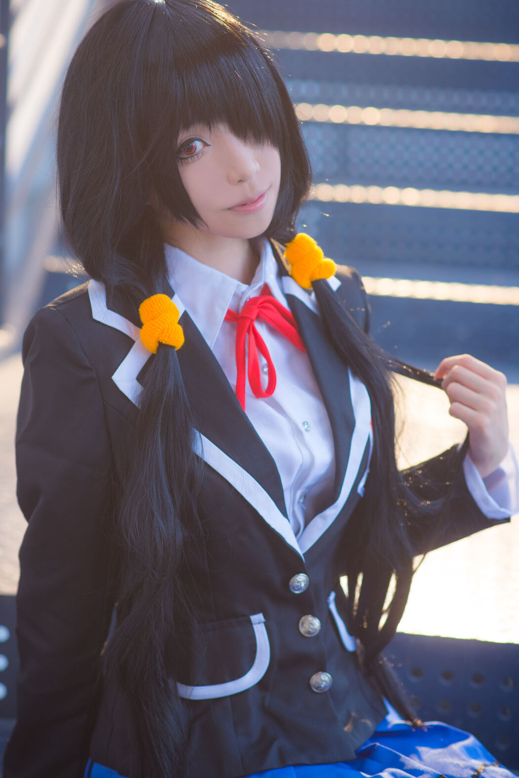 [COS Welfare] Long Legs Coser Qingqingzi Js - Crazy Three School Uniforms