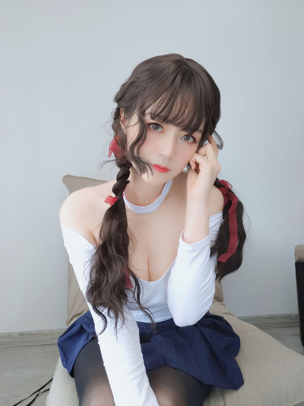 COSER Silver 81 "Big Sister Next Door's Black Silk 2" [COSPLAY Girl]