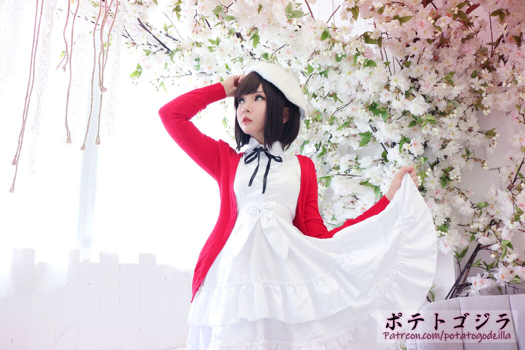 [COS Welfare] Miss Coser Potato Godzilla - Megumi Kato