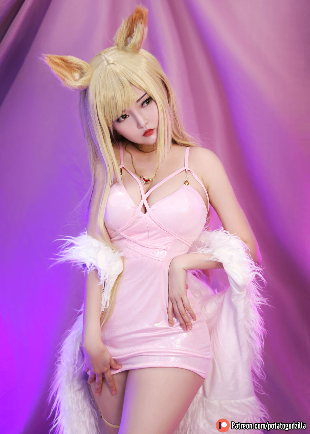 [COS Welfare] Miss Coser Potato Godzilla - KDA Ahri