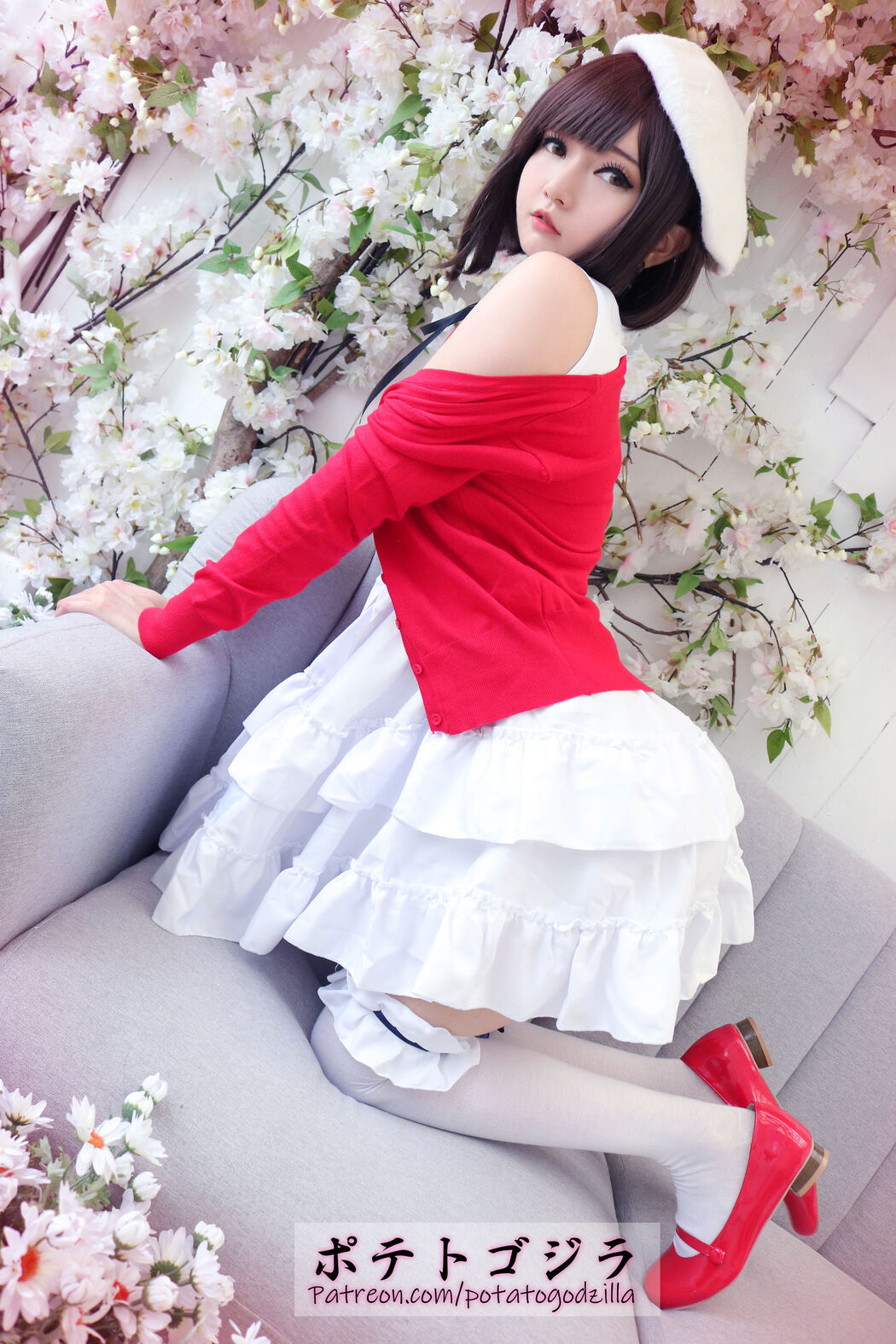 [COS Welfare] Miss Coser Potato Godzilla - Megumi Kato