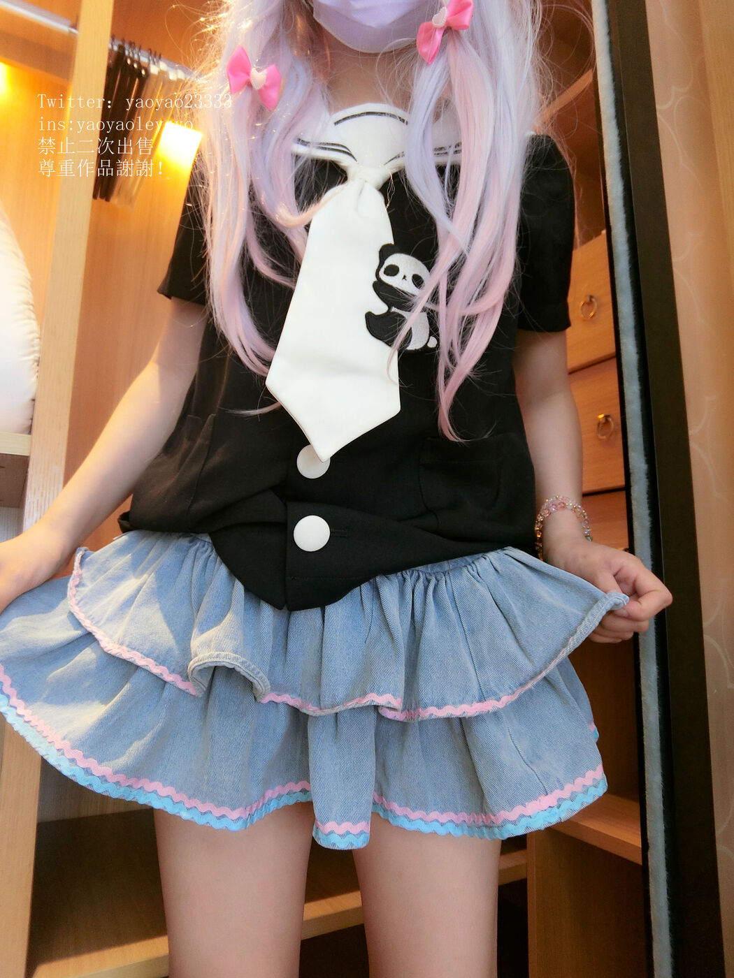 [COS Welfare] Cute girl Coser shakes yoyo - tender foot loli