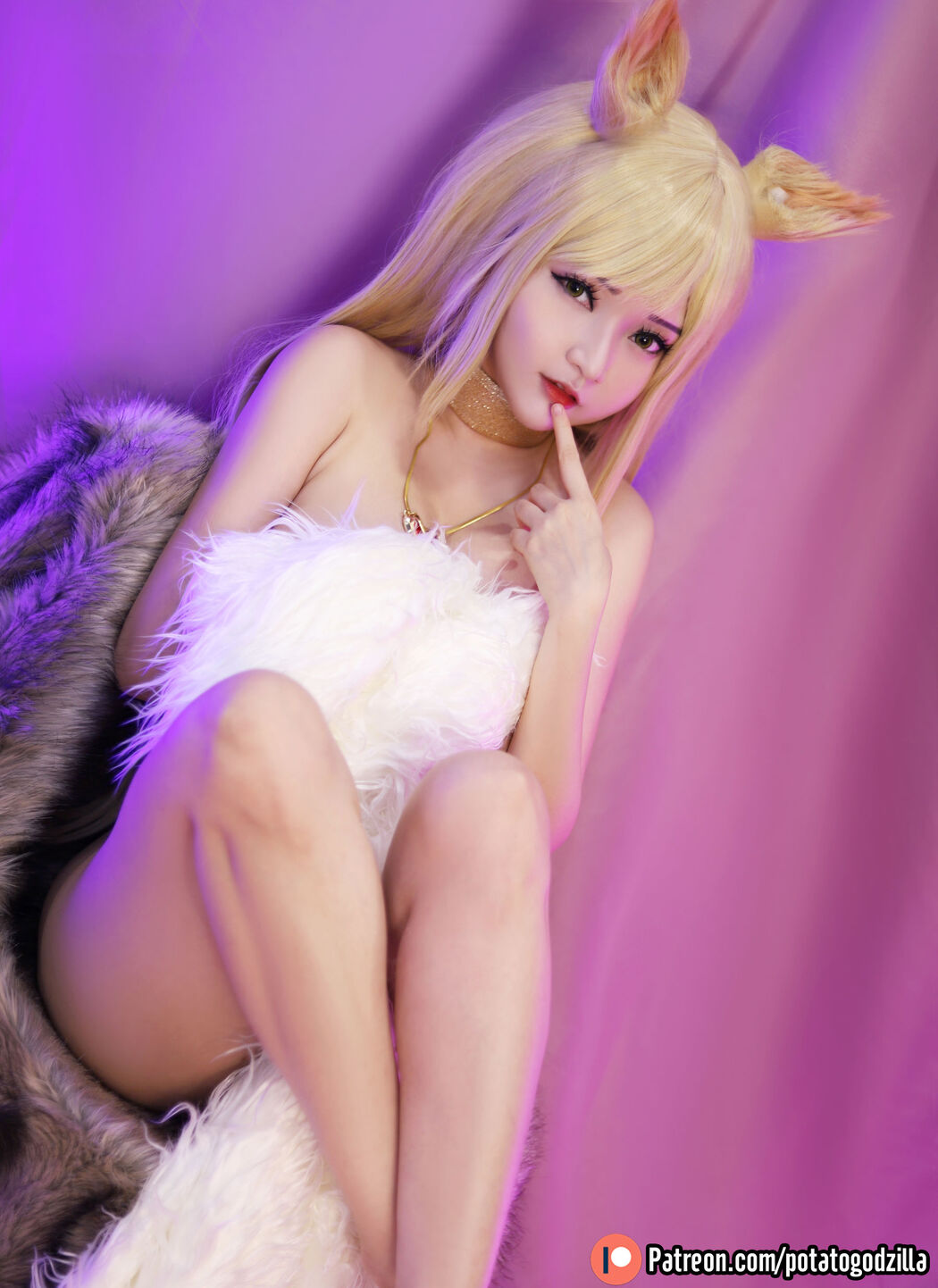 [COS Welfare] Miss Coser Potato Godzilla - KDA Ahri