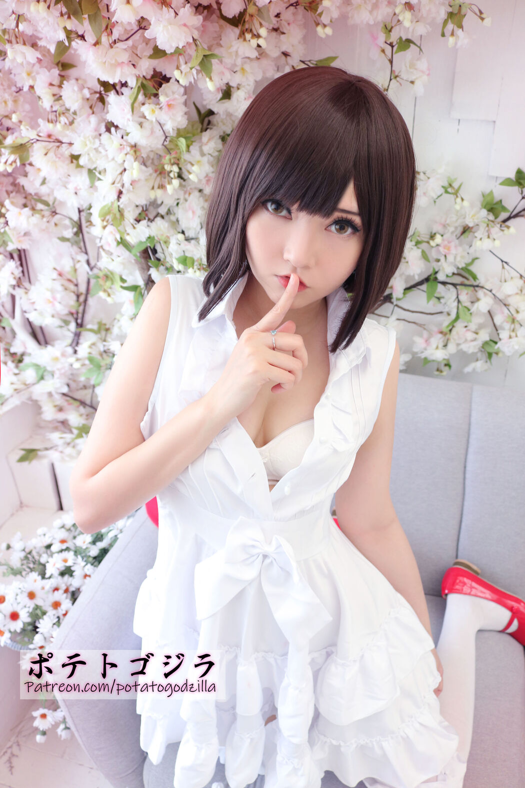 [COS Welfare] Miss Coser Potato Godzilla - Megumi Kato