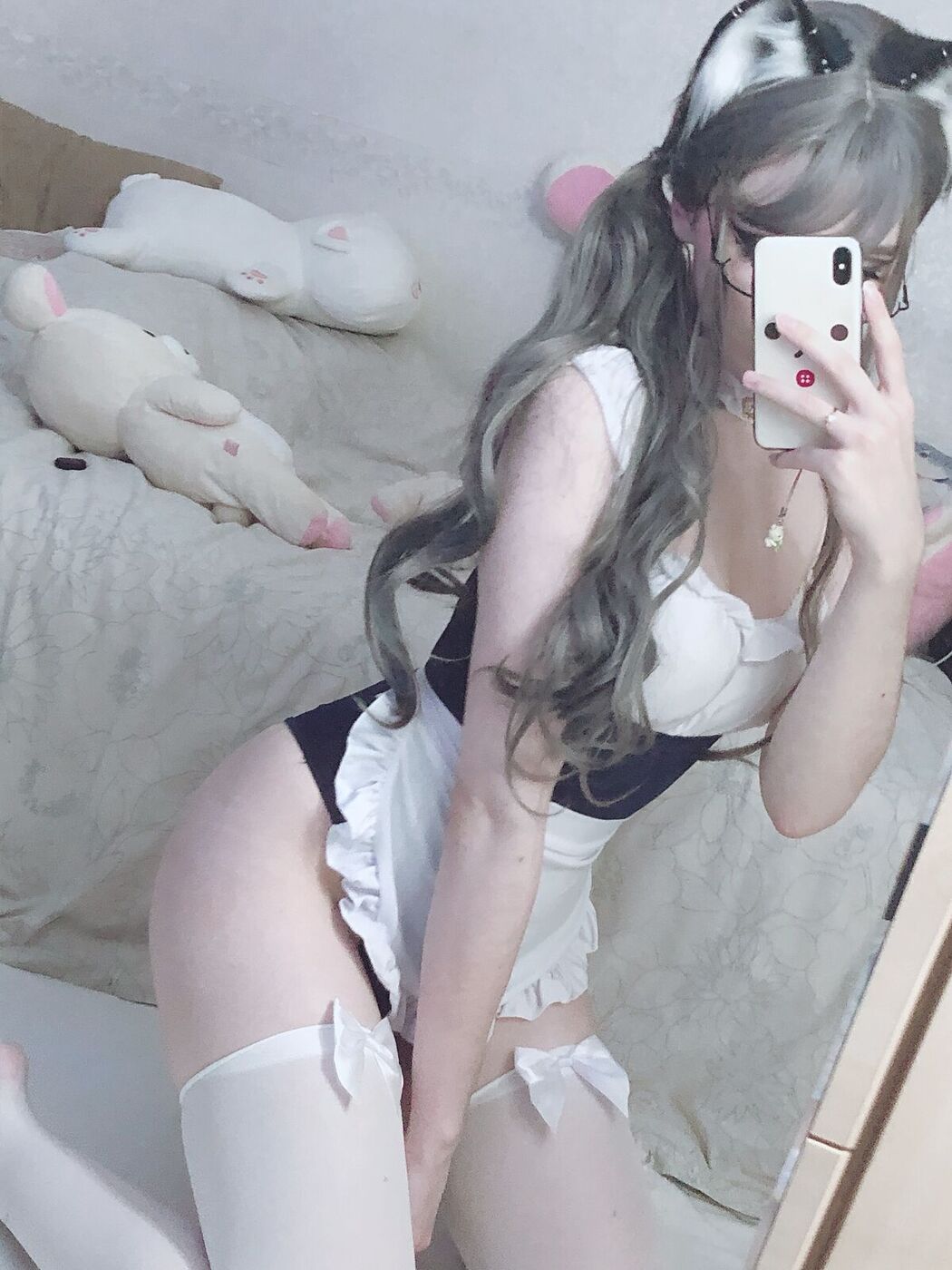 Coser@Candy_Ball &#8211; Maid Swimsuit