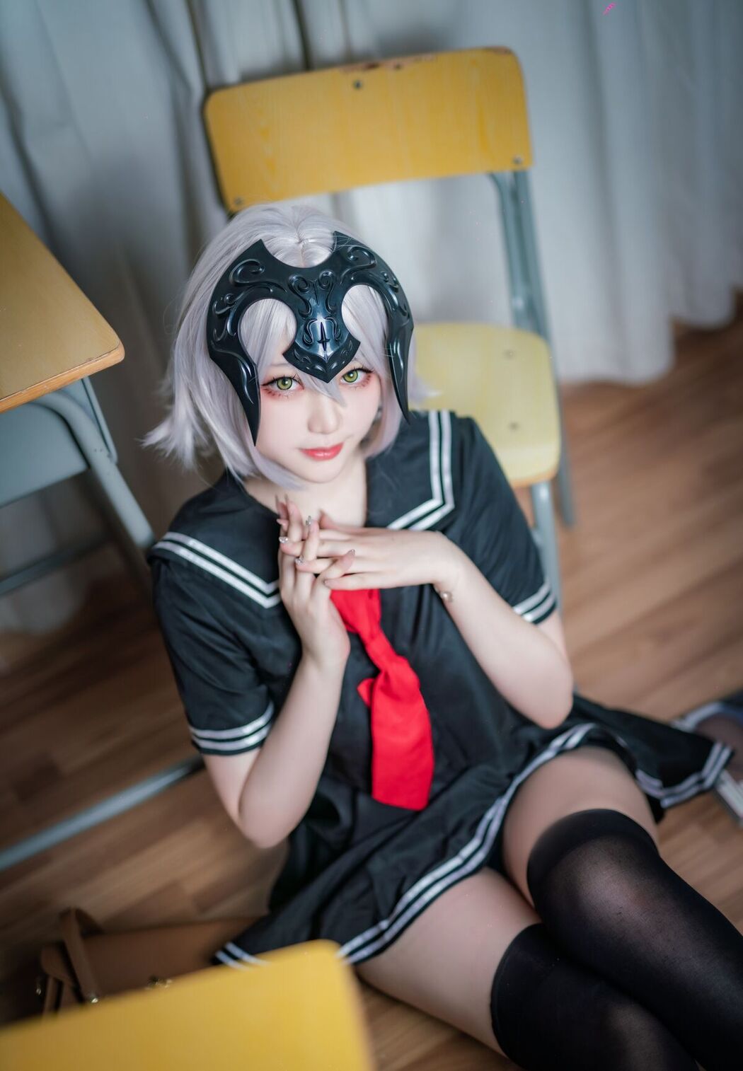 Coser@Halo_酱 – 黑贞校服