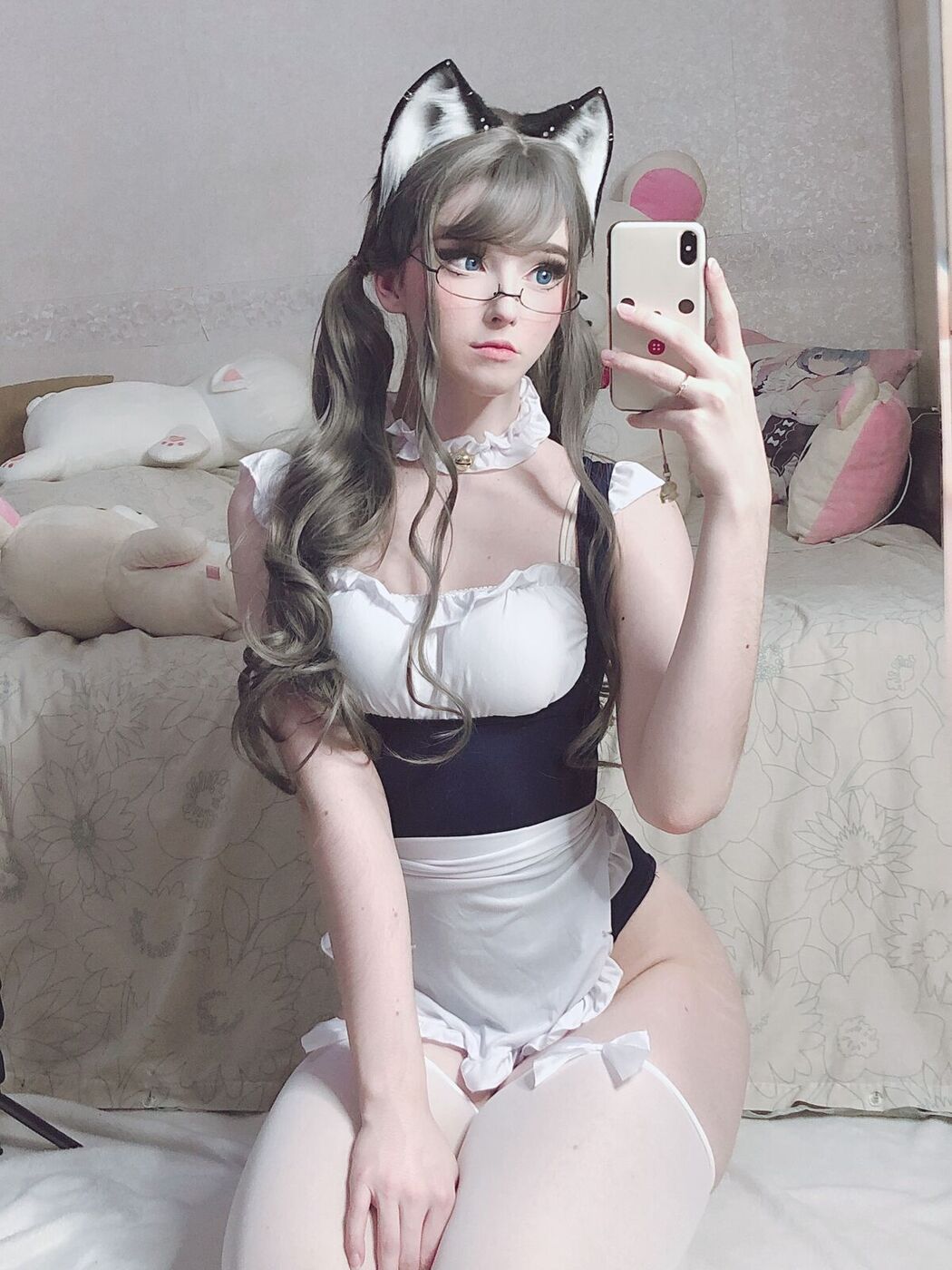 Coser@Candy_Ball &#8211; Maid Swimsuit