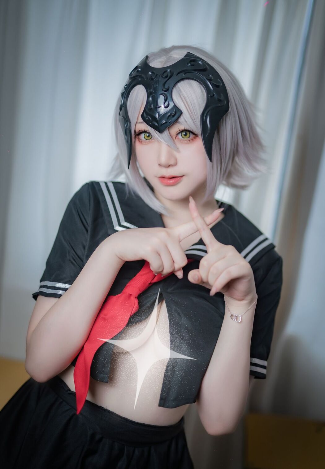 Coser@Halo_酱 – 黑贞校服