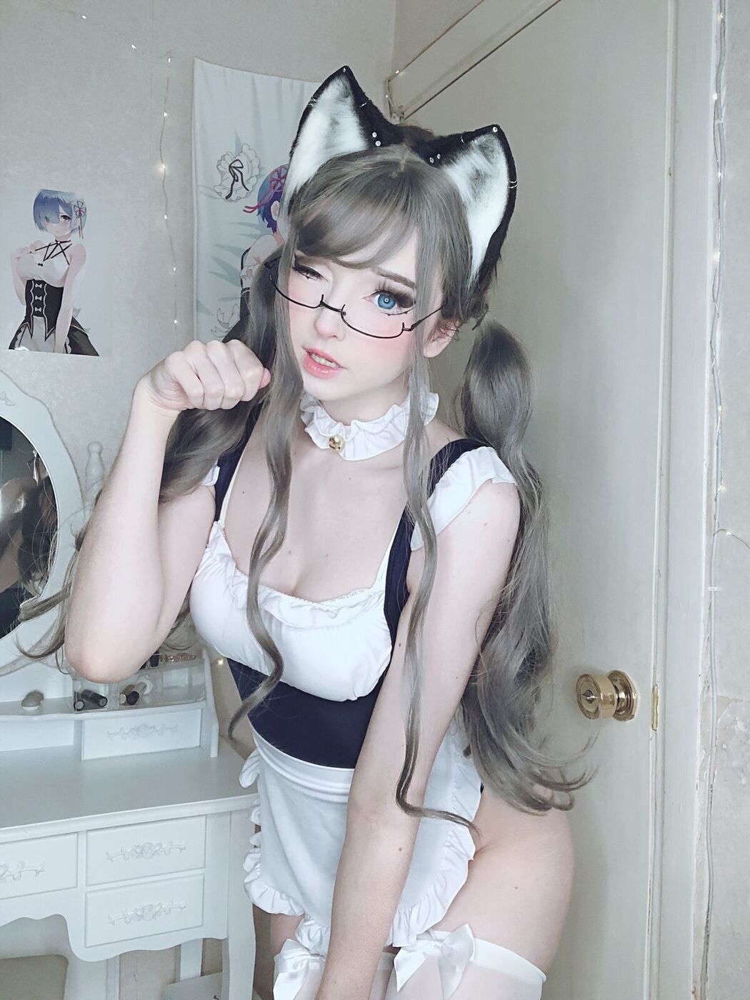 Coser@Candy_Ball &#8211; Maid Swimsuit