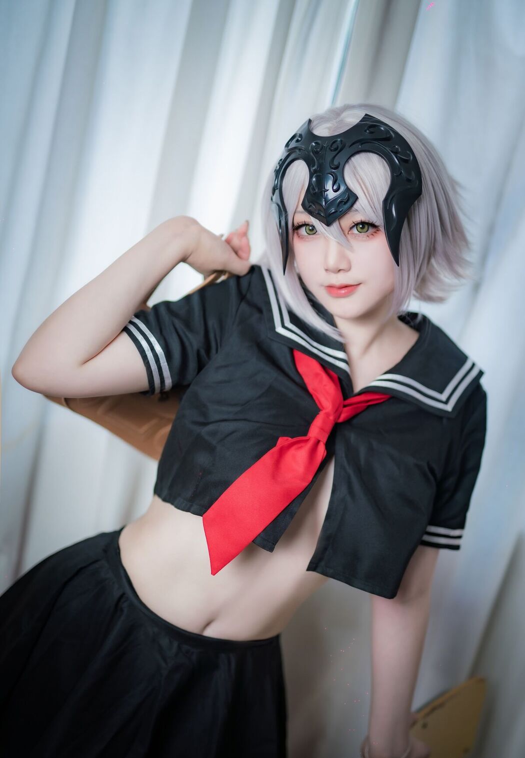 Coser@Halo_酱 – 黑贞校服