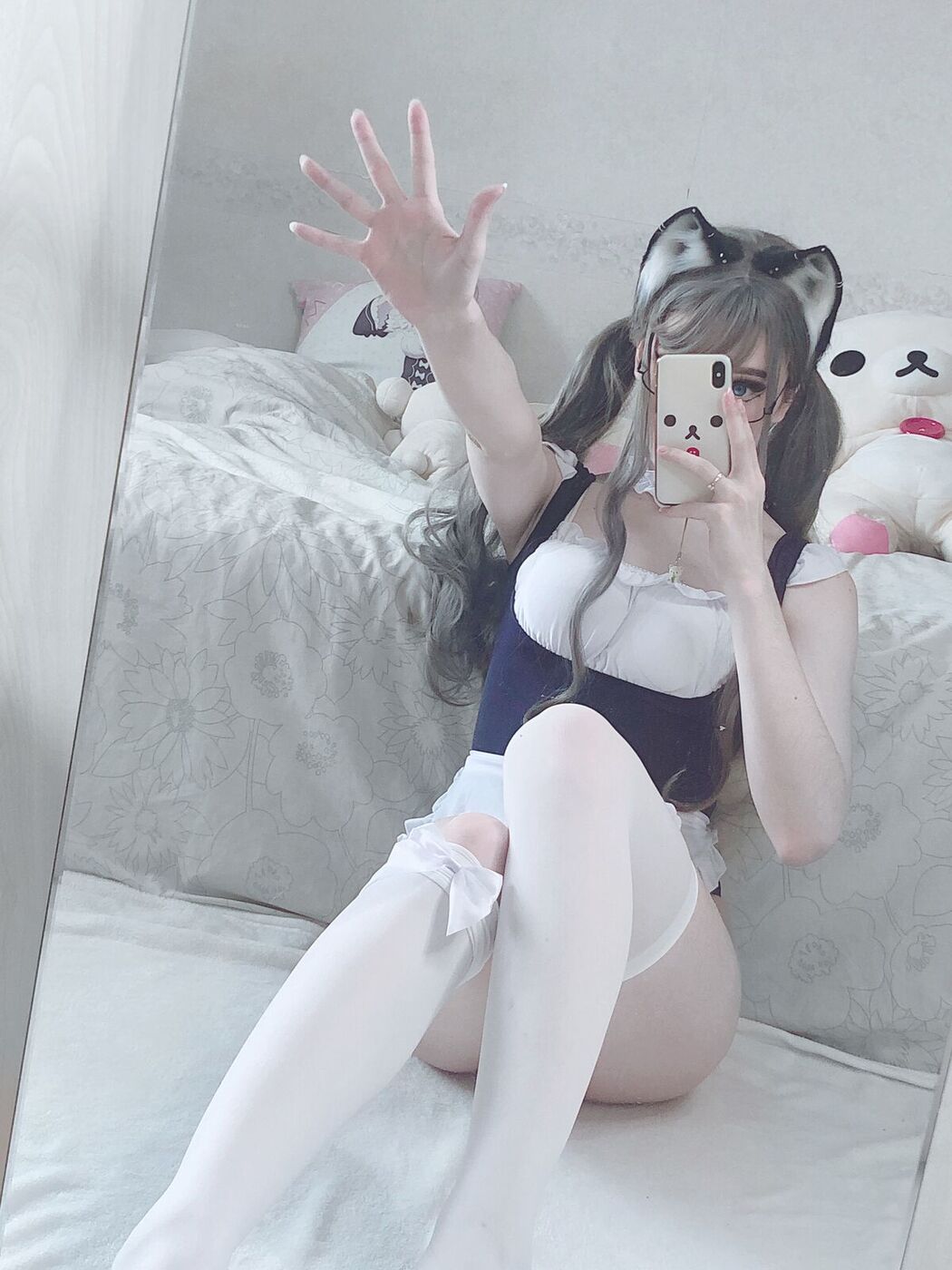 Coser@Candy_Ball &#8211; Maid Swimsuit