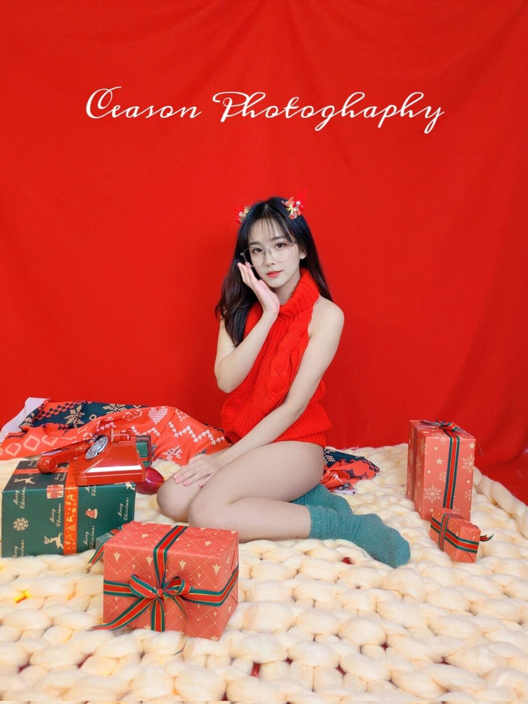 Coser@Ceason – 高颜值御姐风 露脸 Part1