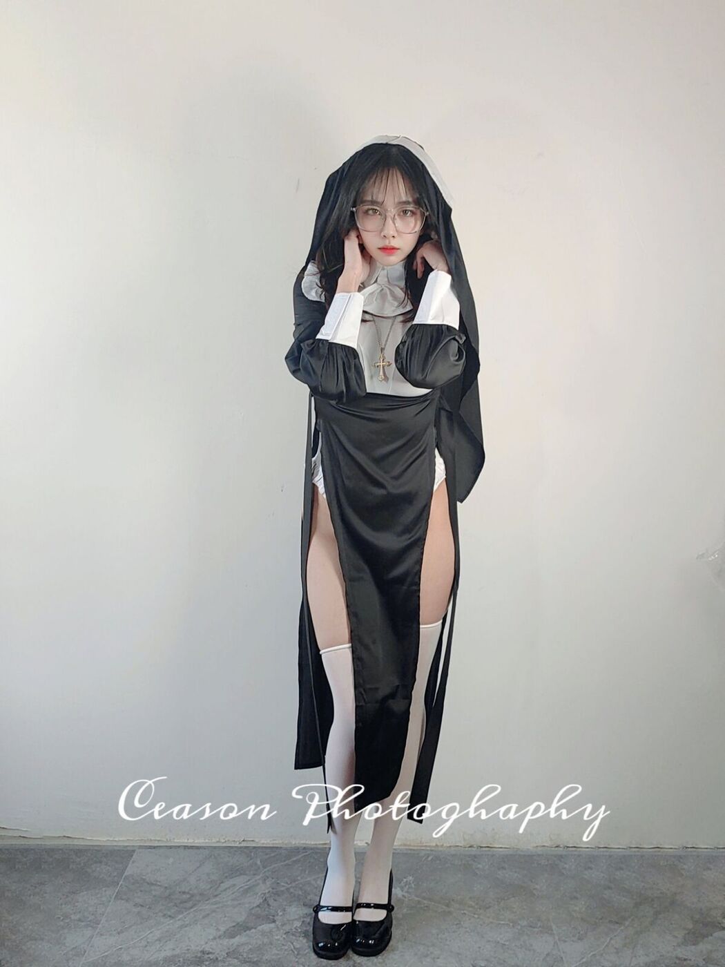 Coser@Ceason – 高颜值御姐风 露脸 Part1