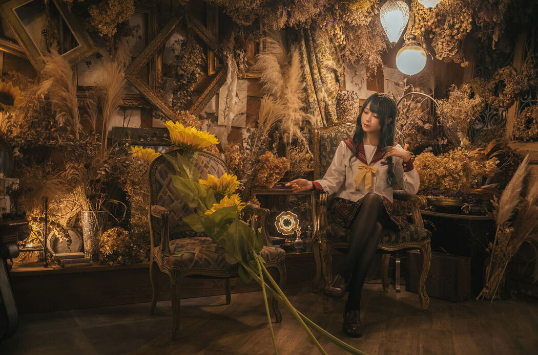 Coser@ElyEE子 Ely_eee &#8211; Kazami Yuuka Uniform 幽香制服