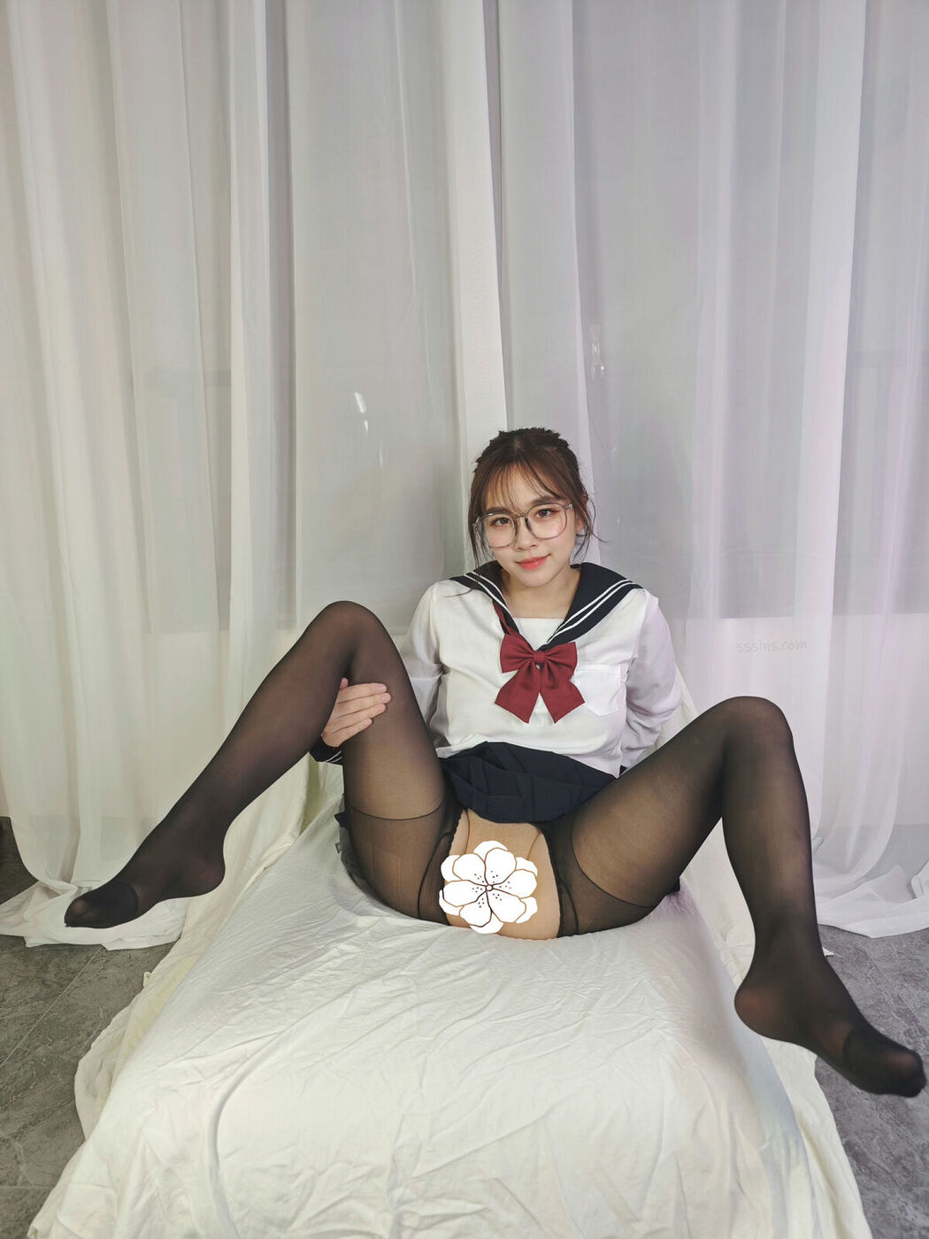 Coser@Ceason – 黑丝开裆JK