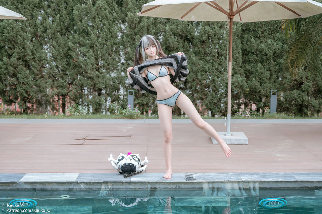 Coser@KuukoW No.171 Grey Bikini