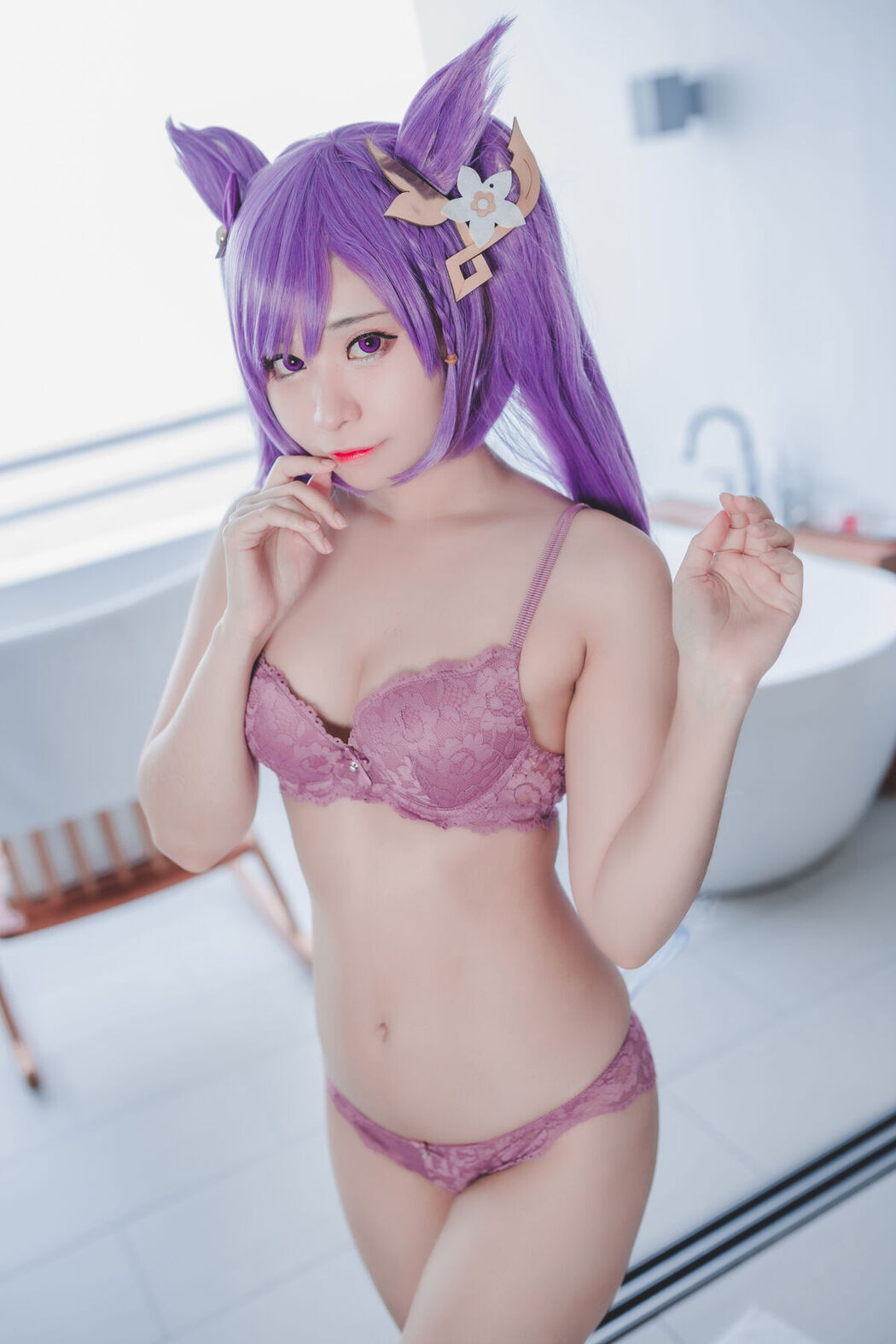 Coser@MeenFox &#8211; Sexy Keqing