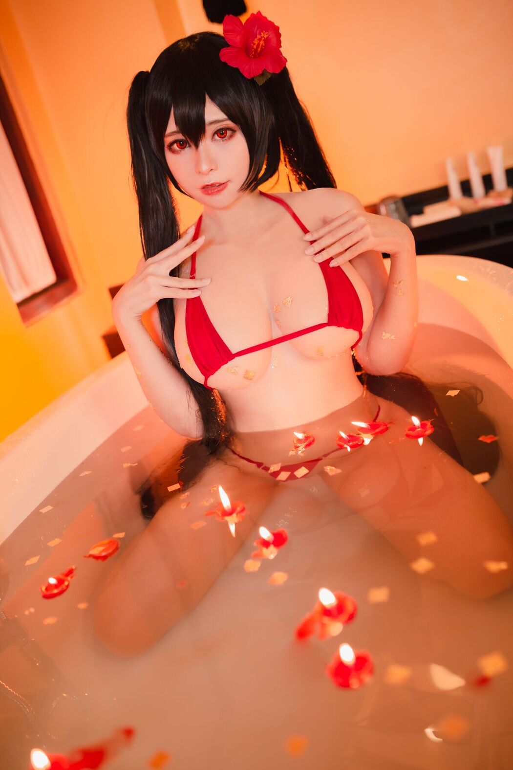 Coser@MeenFox &#8211; Taihou Azur Lane Micro Bikini Suit 18