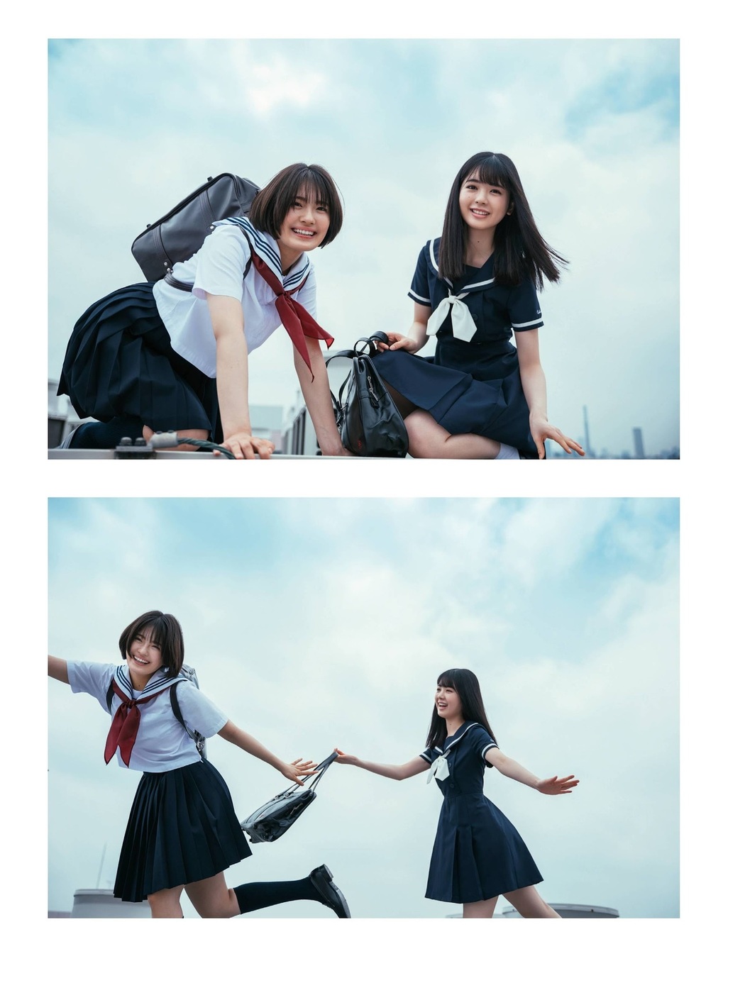 Ayame Tsutsui 筒井あやめ, Rei Seimiya 清宮レイ, Platinum FLASH 2021 Vol.16
