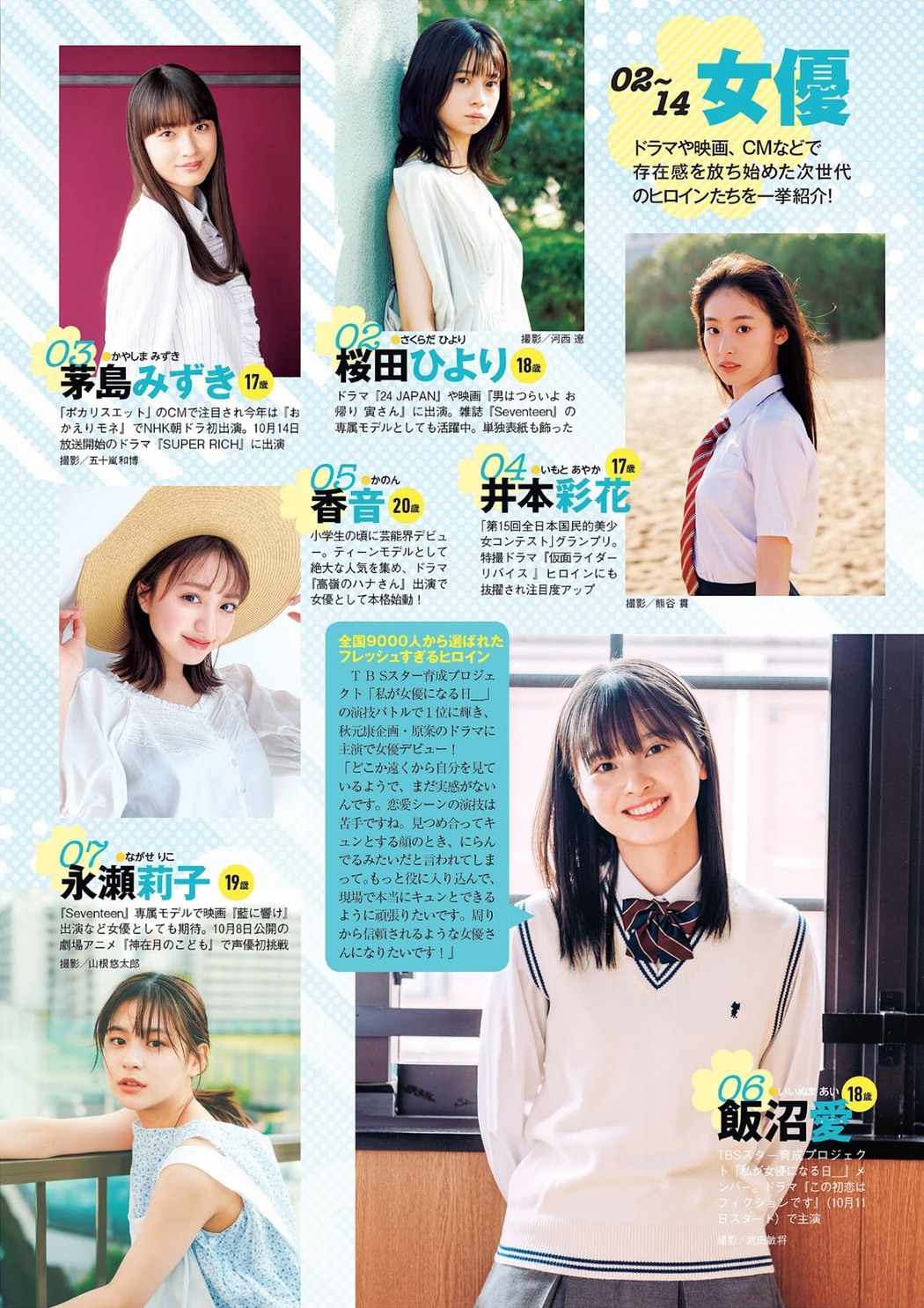 次世代美少女55+1, Weekly Playboy 2021 No.42 (週刊プレイボーイ 2021年42号)