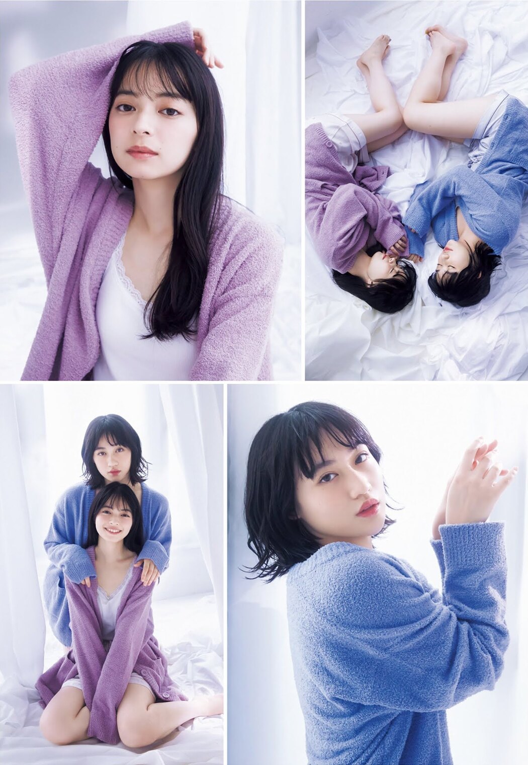 Rikako Sasaki 佐々木莉佳子, Moe Kamikokuryo 上國料萌衣, Young Jump 2021 No.50 (ヤングジャンプ 2021年50号)