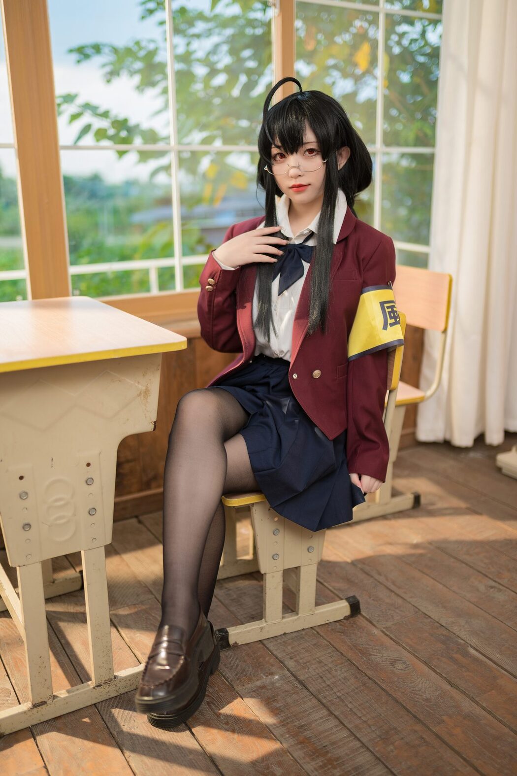 Coser@花铃 – 大凤jk放学后风纪委员