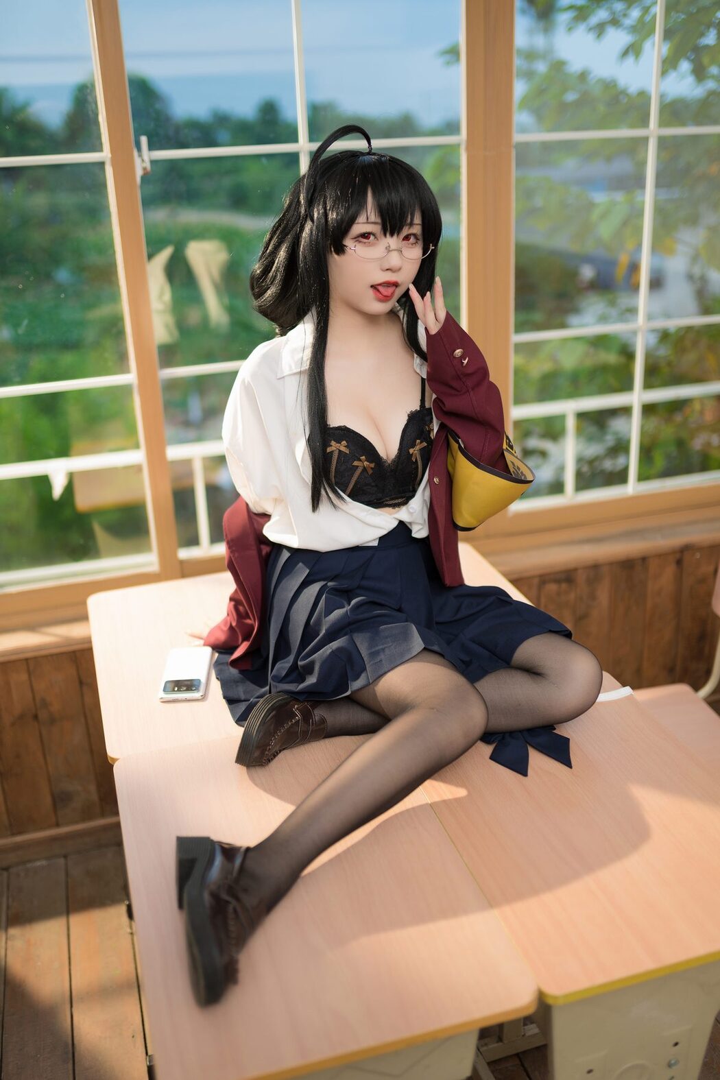 Coser@花铃 – 大凤jk放学后风纪委员