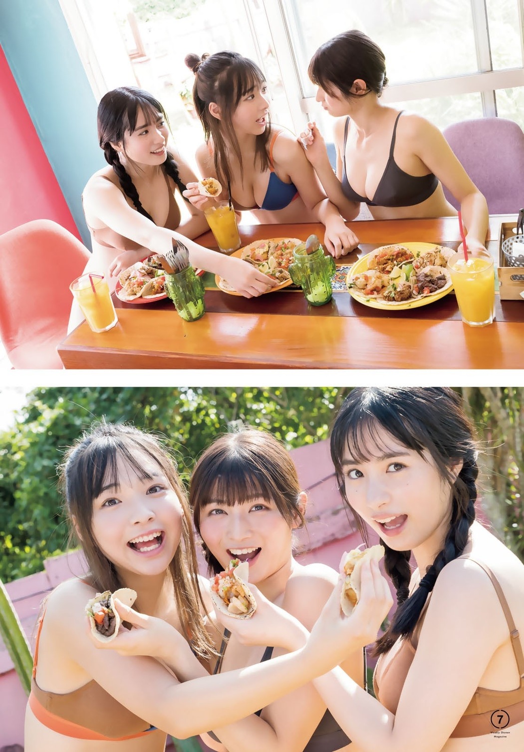 内藤花恋 天野きき 大島璃乃, Shonen Magazine 2021 No.52 (週刊少年マガジン 2021年52号)