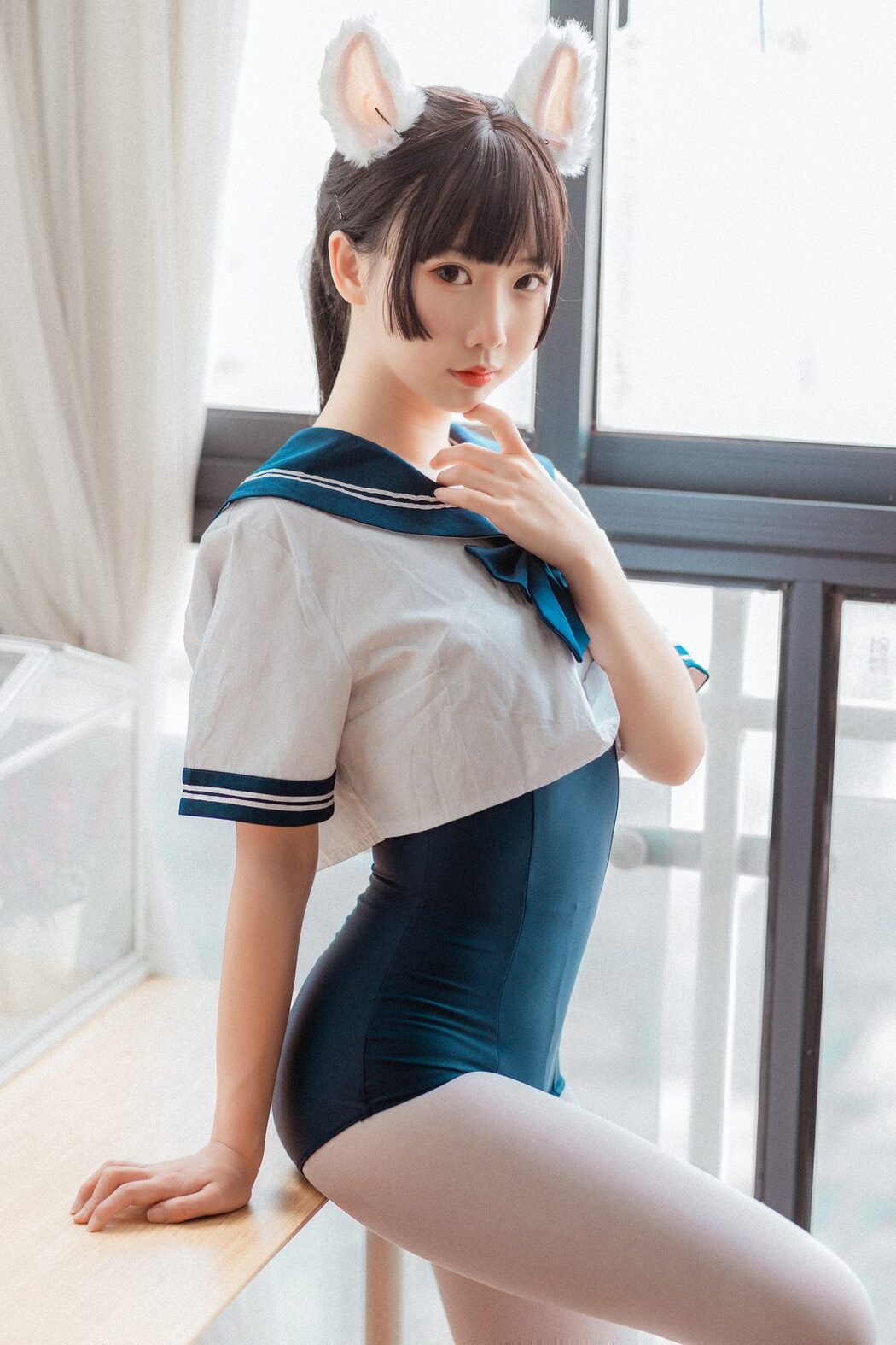 Coser@面饼仙儿 No.099 水手服 死库水