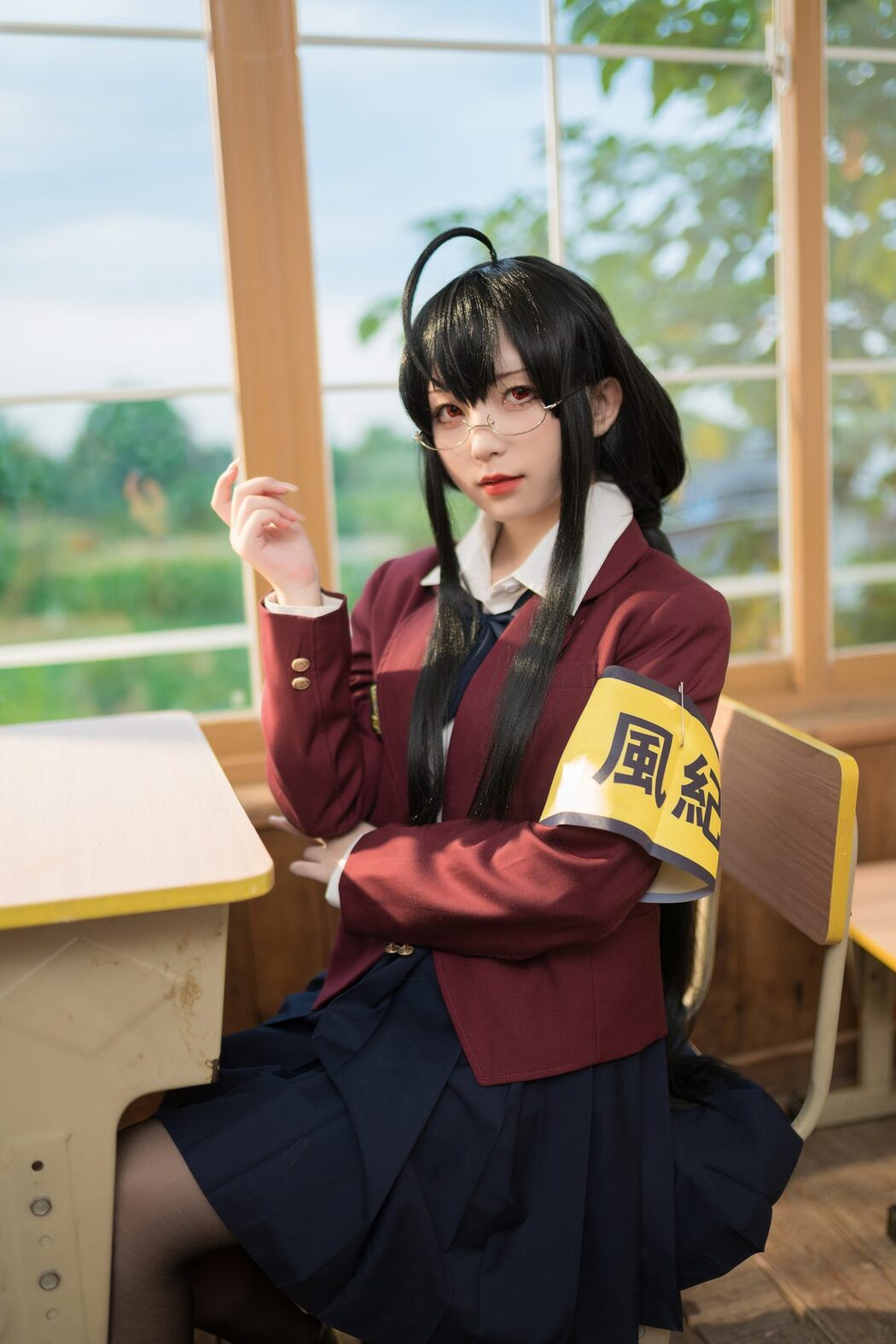 Coser@花铃 – 大凤jk放学后风纪委员