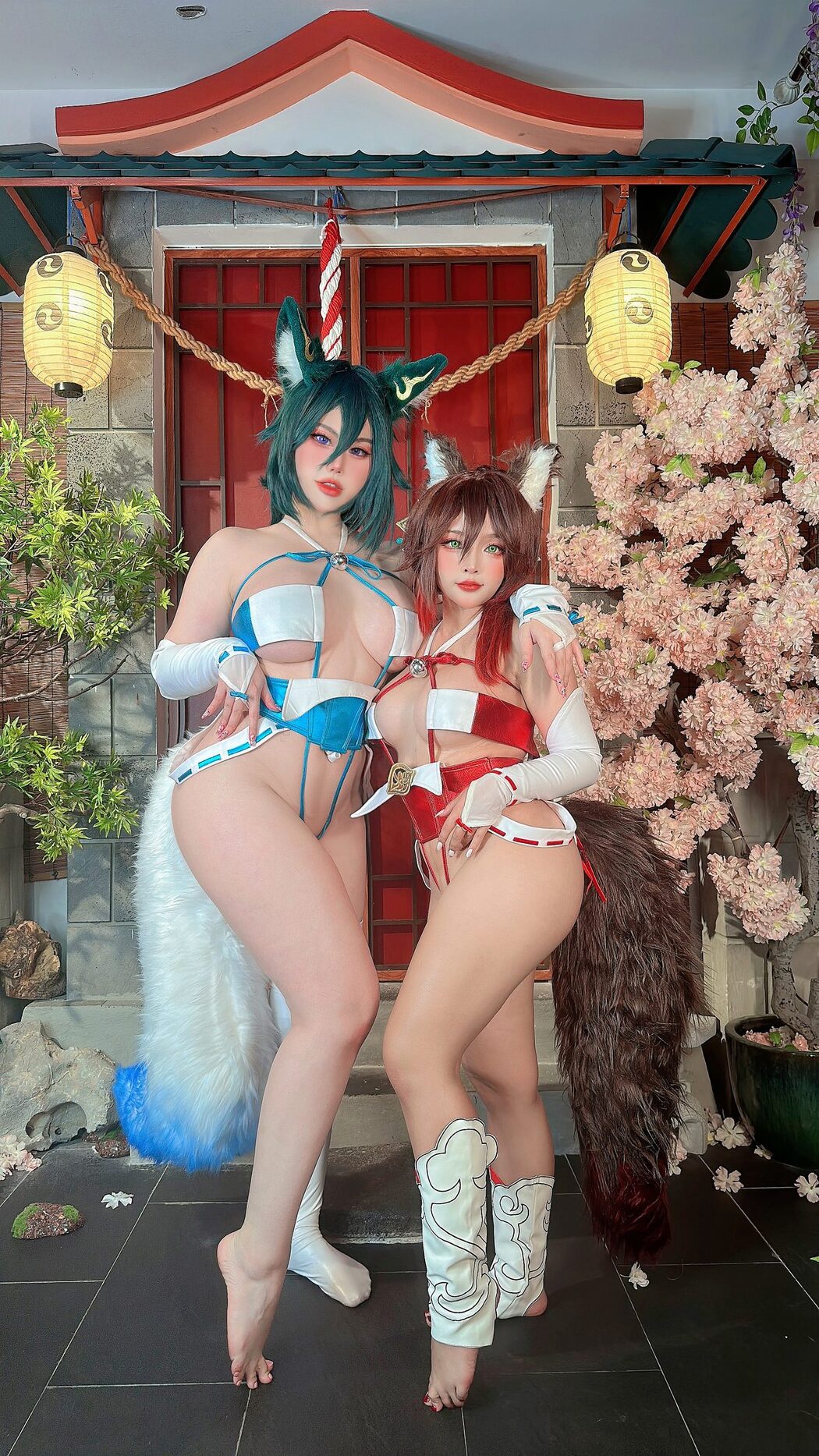 Coser@Sayo Momo x Noi Oogami – HSR Tingyun x Yukong