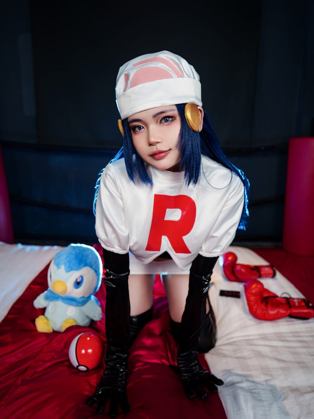 Coser@ZinieQ – Dawn Pokemon In Team Rocket Costume