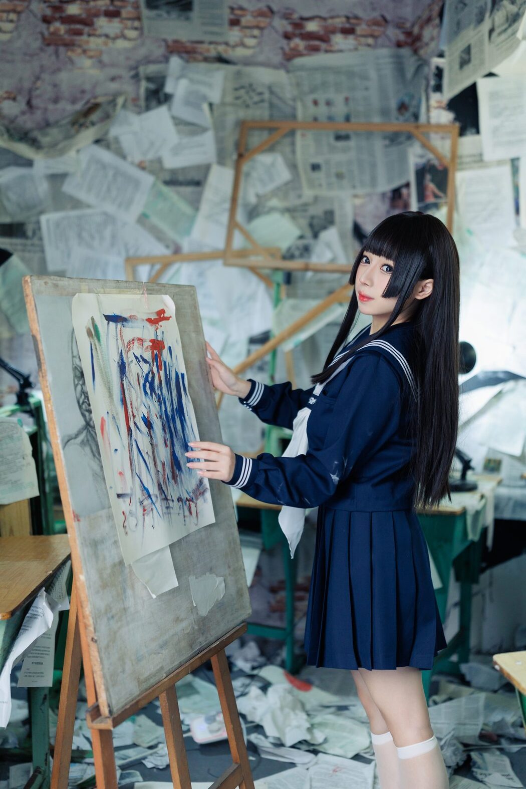 Coser@胡桃猫Kurumineko – 反差学妹 A