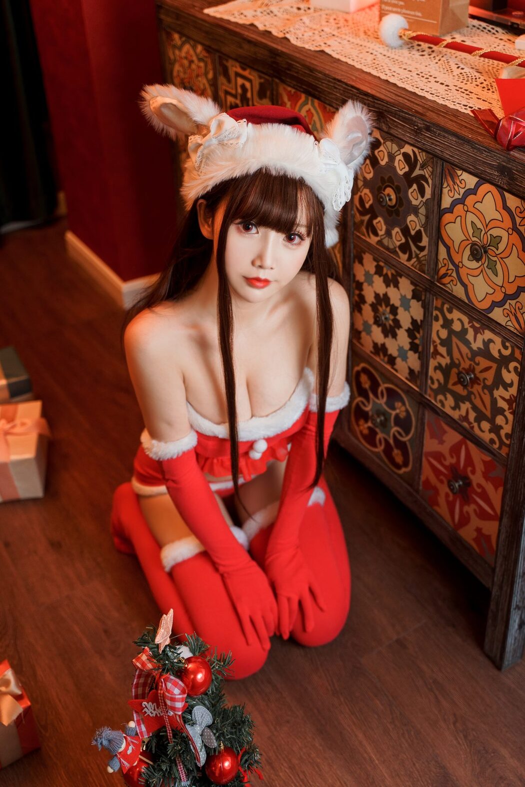 Coser@面饼仙儿 No.101 圣诞短裙