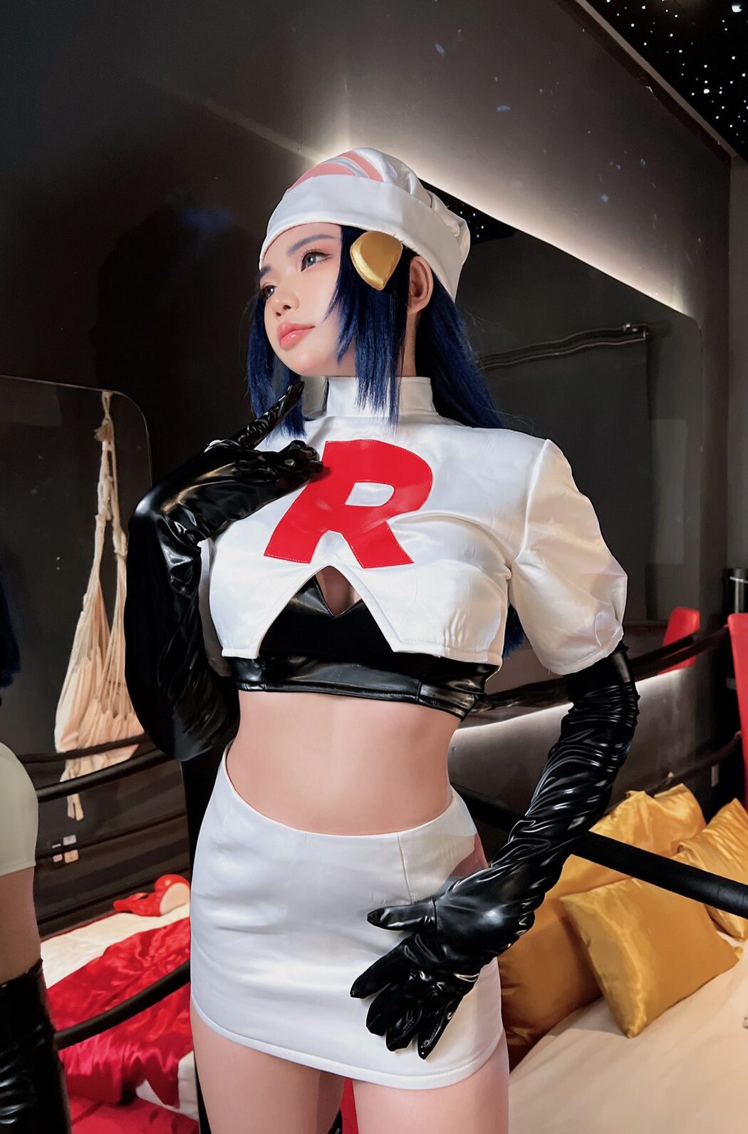 Coser@ZinieQ – Dawn Pokemon In Team Rocket Costume