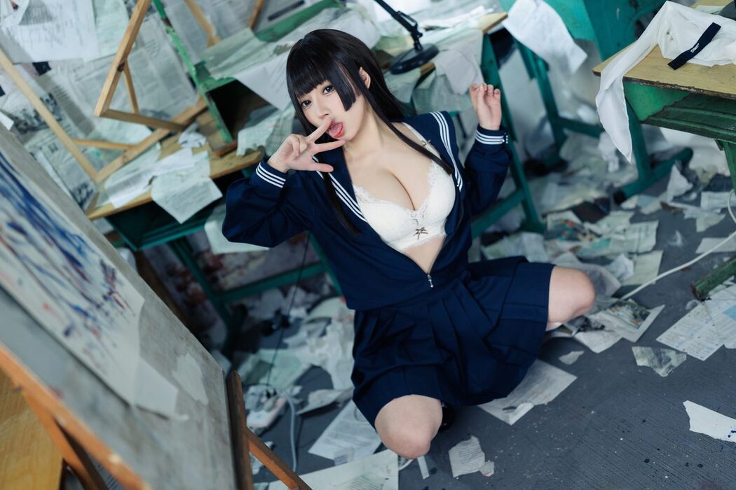 Coser@胡桃猫Kurumineko – 反差学妹 B