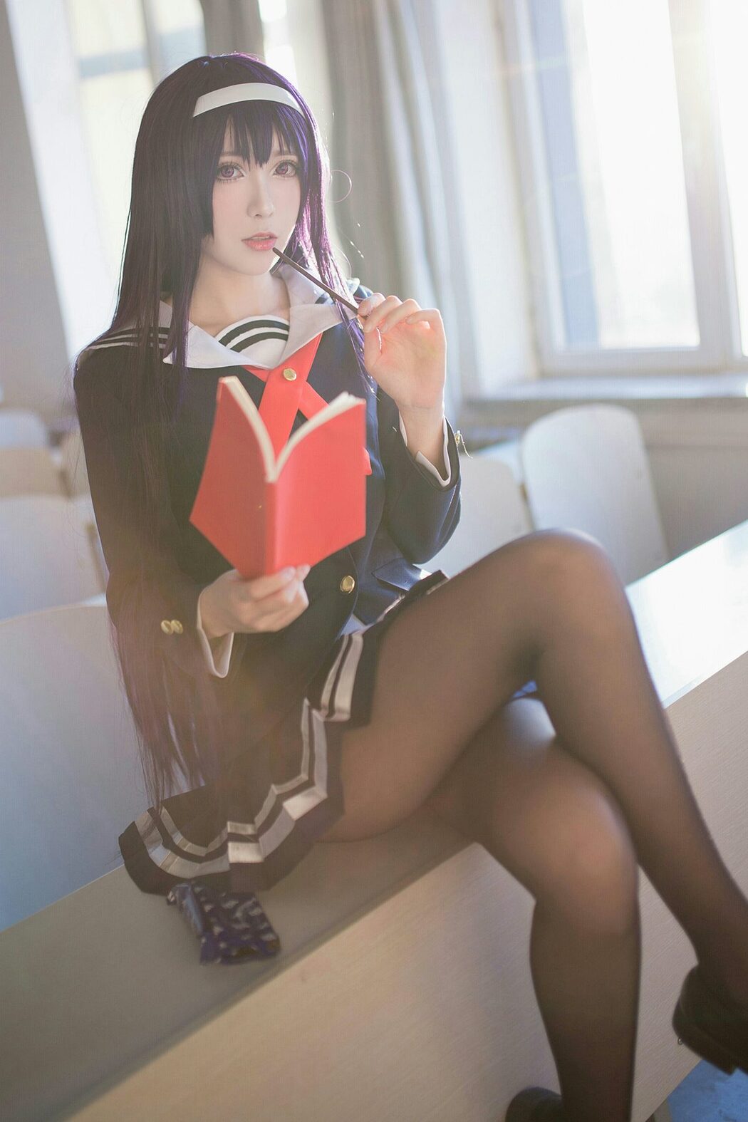 Coser@翎柒菜菜 No.004 学姐 Cover Photo