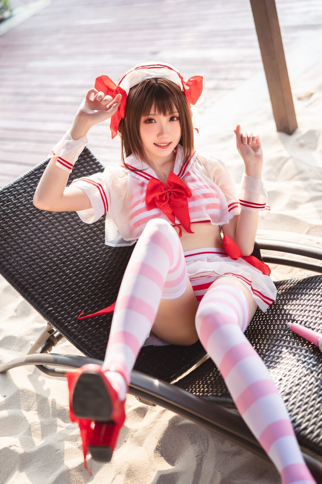 Coser@瓜希酱 – 岛村卯月 泳衣