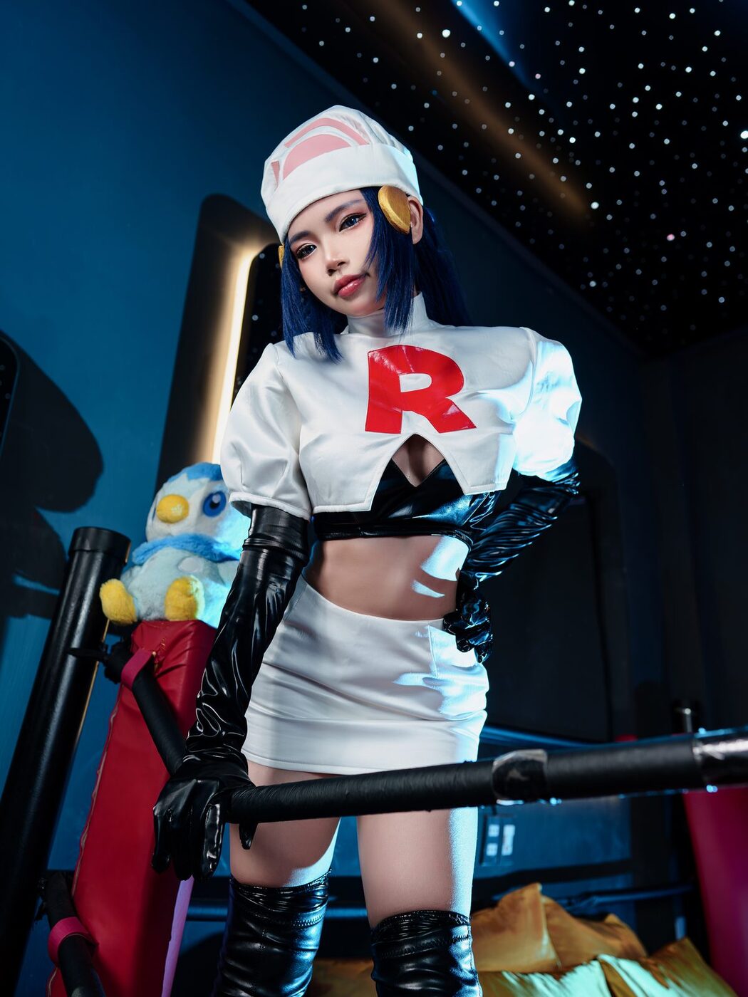 Coser@ZinieQ – Dawn Pokemon In Team Rocket Costume