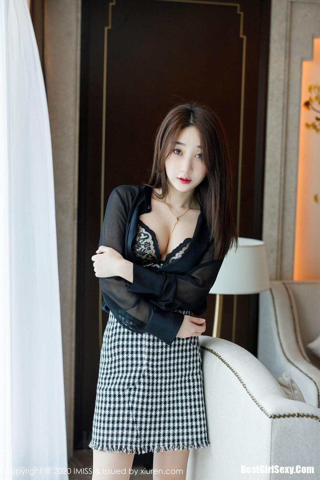[IMISS] Vol.454 Stockings beautiful legs photo Xiao Jiu Yue