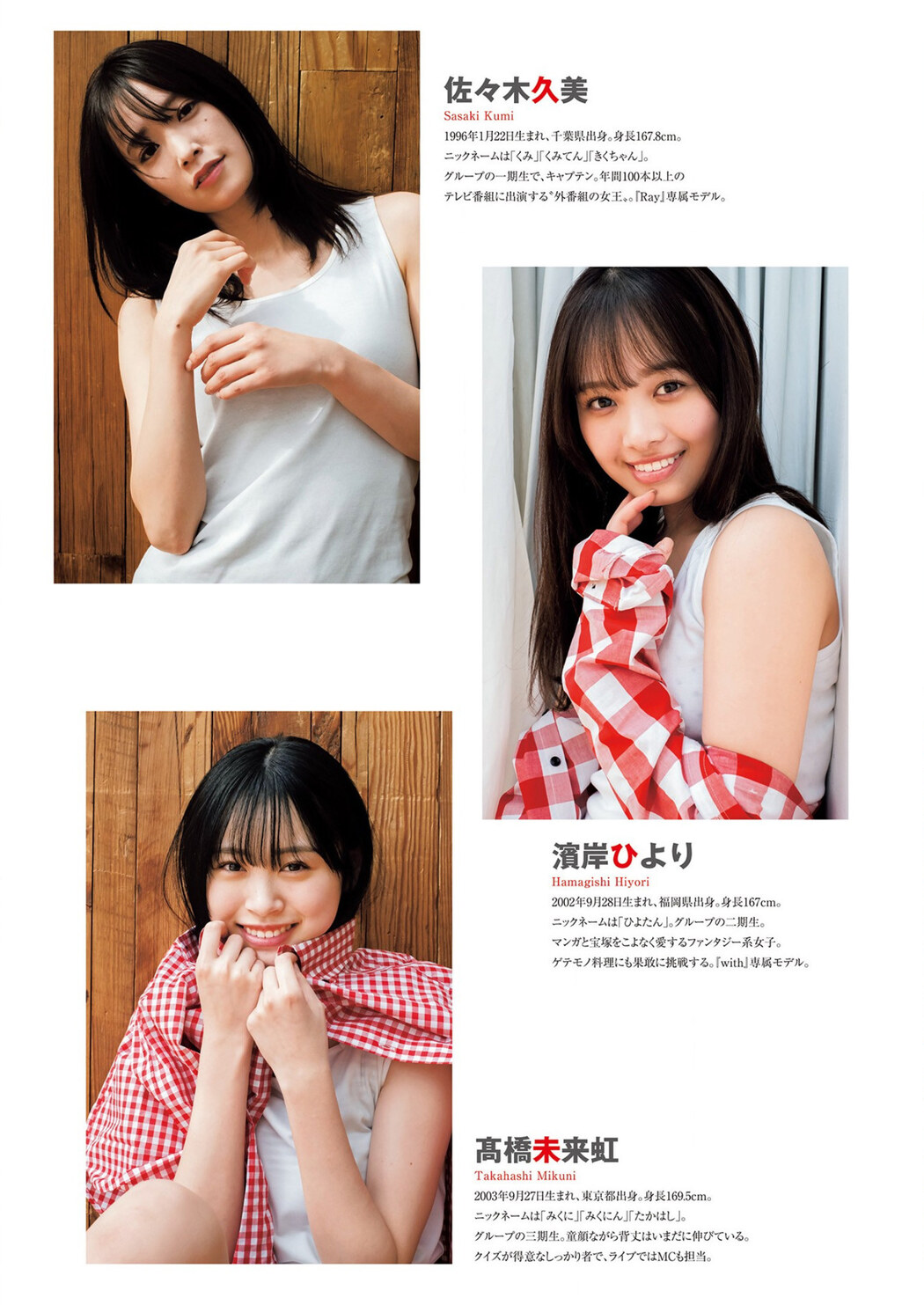 佐々木久美 濱岸ひより 髙橋未来虹, Young Jump 2022 No.16 (ヤングジャンプ 2022年16号)