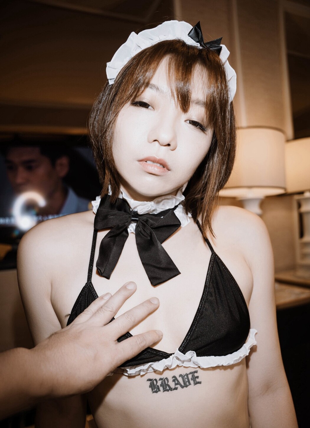 JVID精品 四点全开单点性玩物美尻钟点女仆 玩具 束缚 性玩物 丝袜淫穴爆表 Set.01