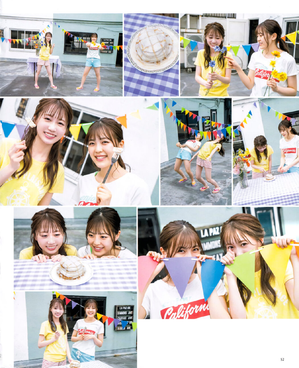 Yuna Shibata 柴田柚菜, Mio Yakubo 矢久保美緒, BOMB! 2021.09 (ボム 2021年9月号)