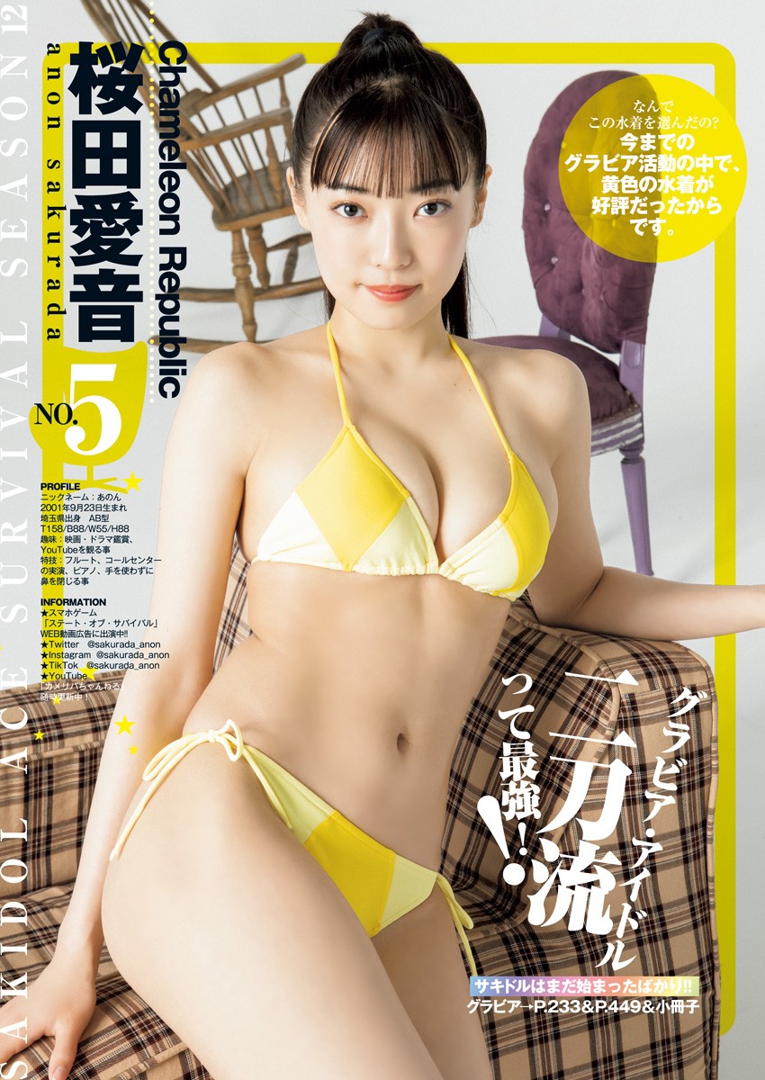 サキドルエース Survival Season 12, Young Jump 2022 No.18 (ヤングジャンプ 2022年18号)