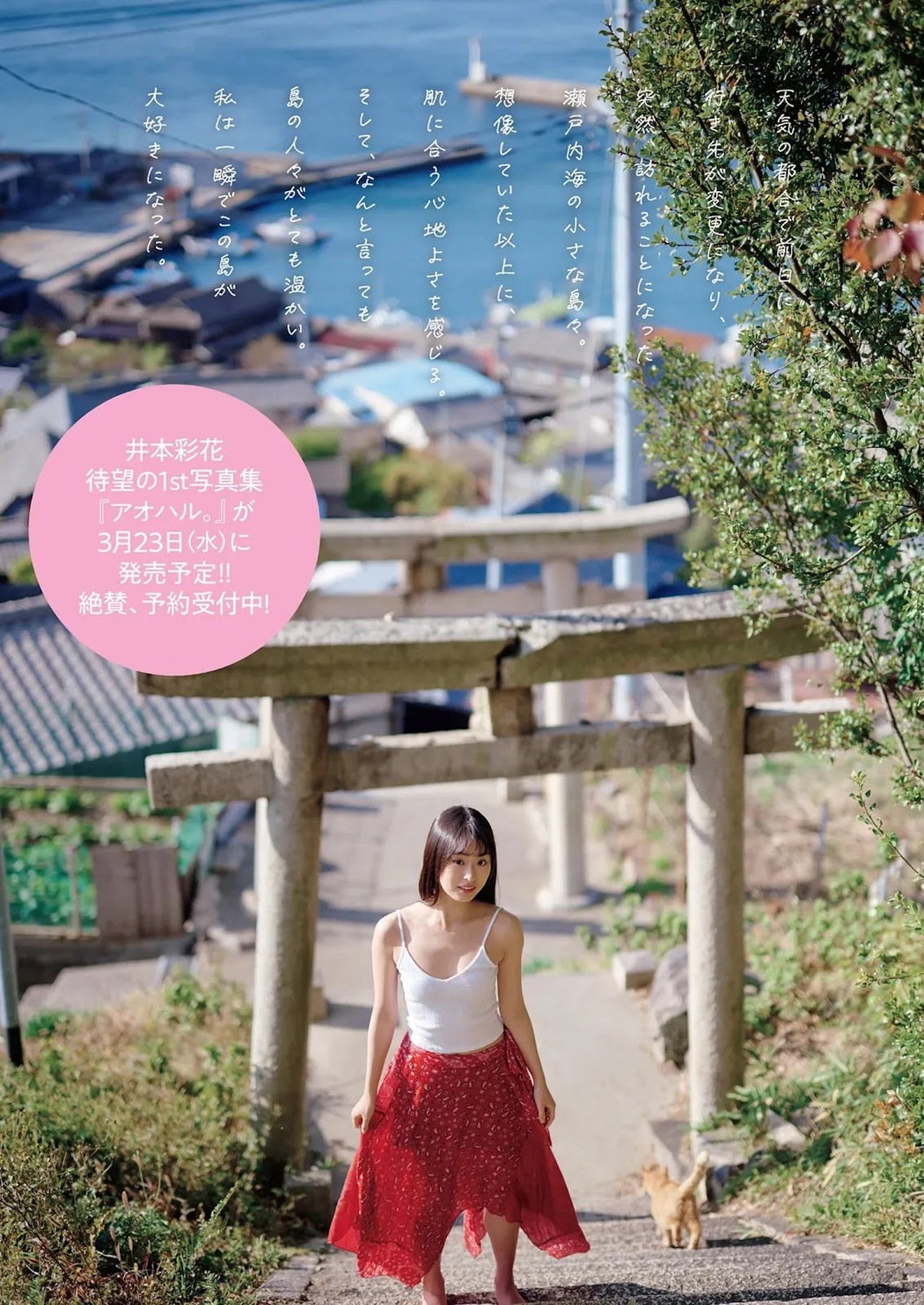 Ayaka Imoto 井本彩花, Weekly Playboy 2022 No.11 (週刊プレイボーイ 2022年11号)